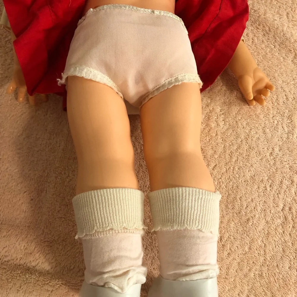 Vintage 1970 Horsman Peggy Pen Pal 18” Doll With Original Outfit
